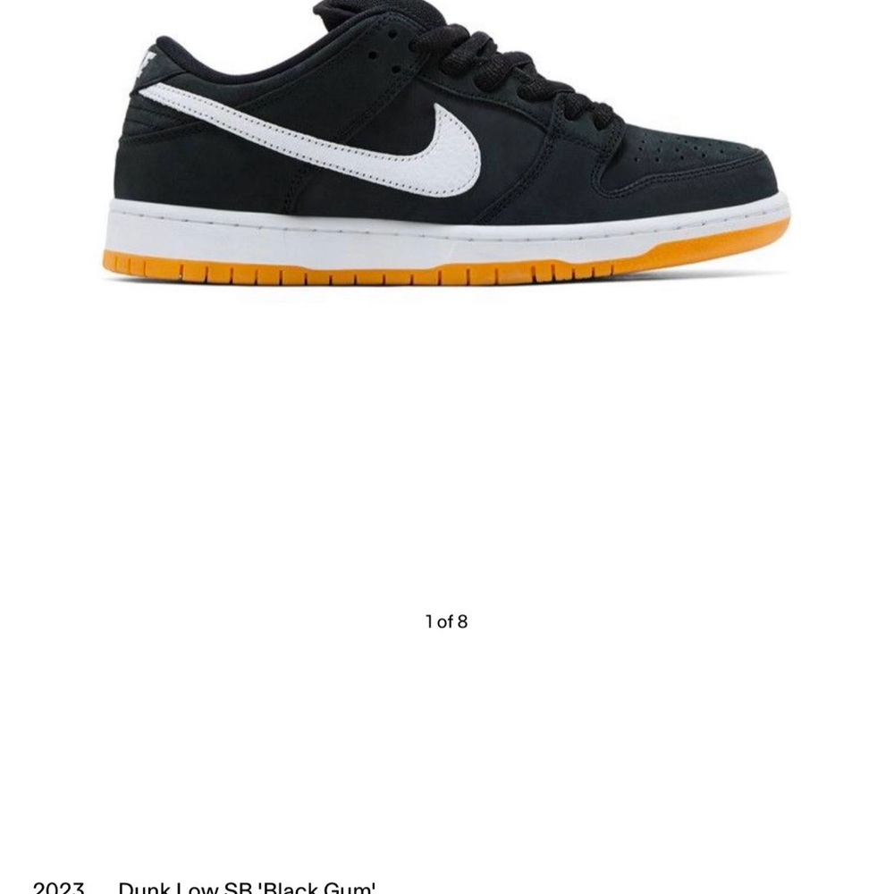 Nike dunk low SB black gum - Picture 5 of 5